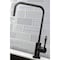 Kingston Brass KS6190NKL Nustudio Sgl-Handle Cold Water Filtration Faucet, Matte Blk KS6190NKL - alternate 2
